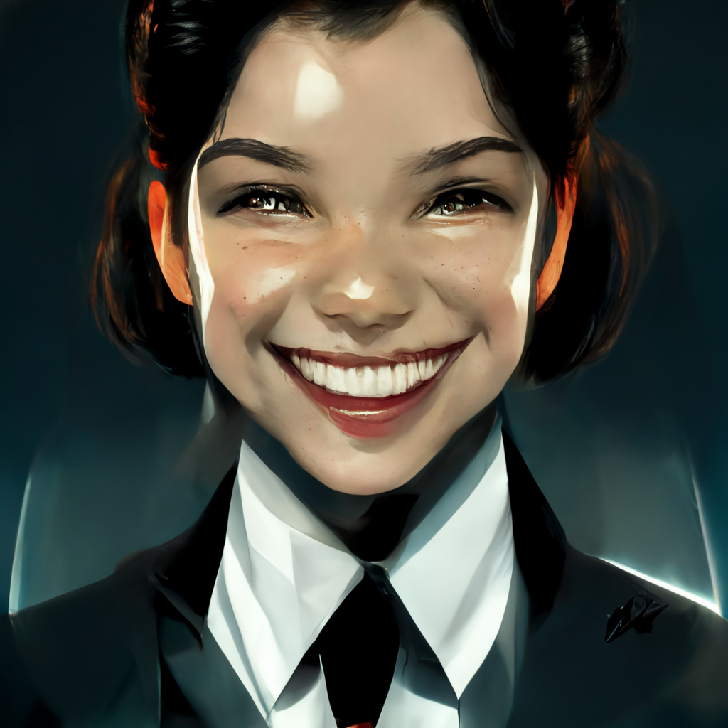 Girl as James Bond
