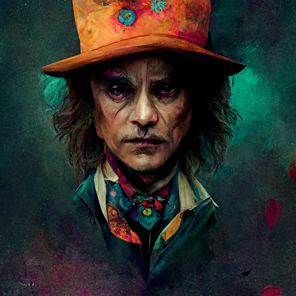 Mad Hatter aus Alice in Wonderland