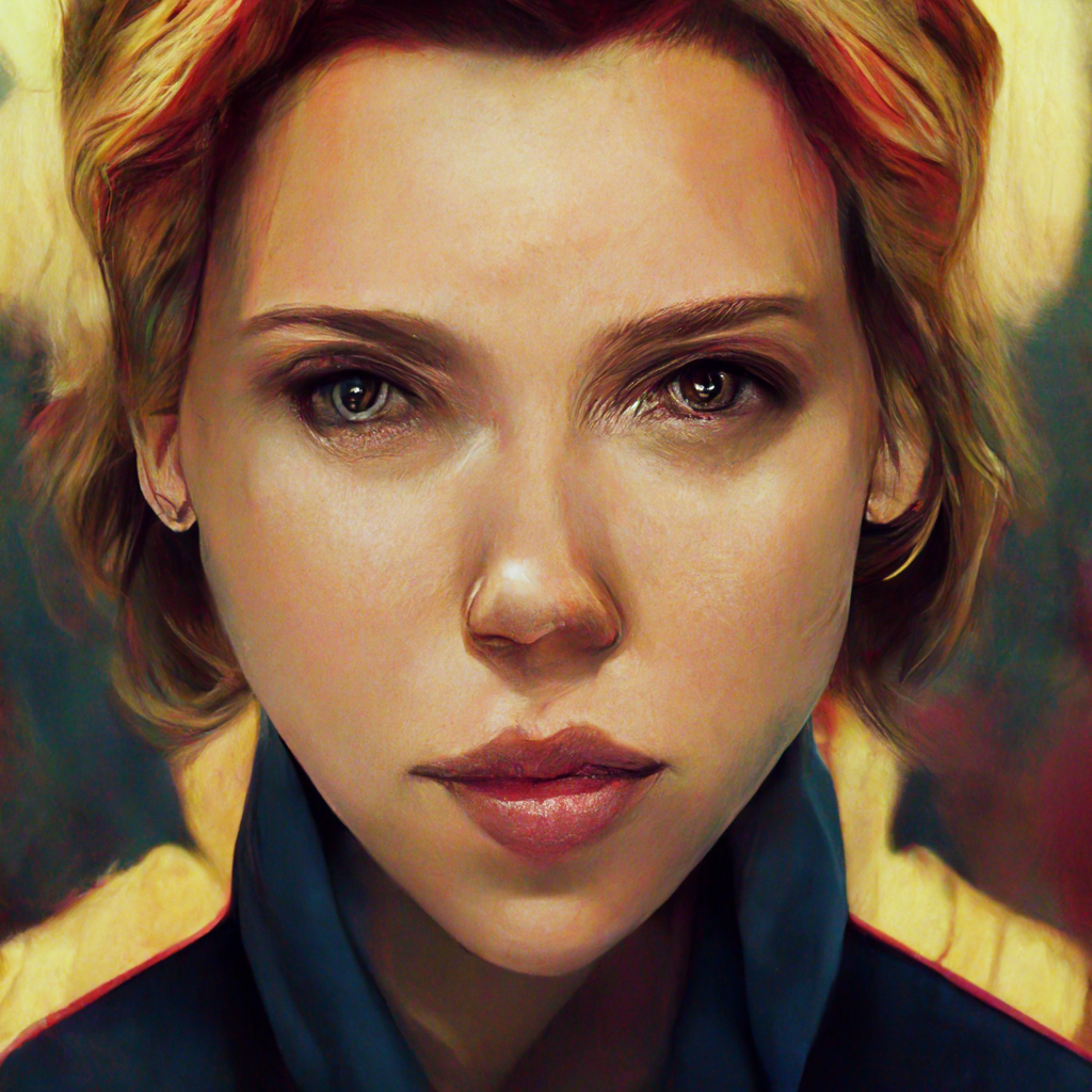 Scarlett Johansson als Black Widow